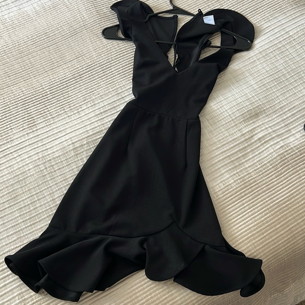 Black sexy dress XS